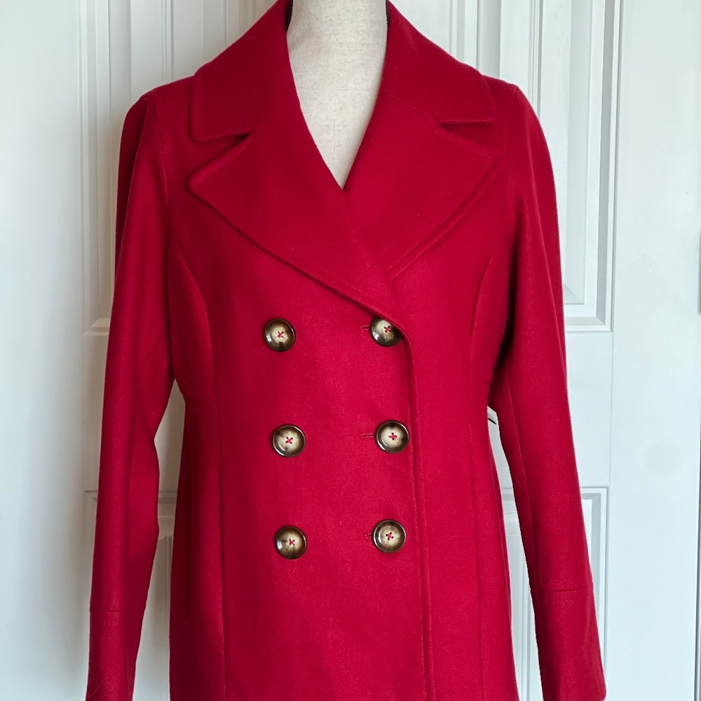 Women's Michael Kors Coat, Size M, Red